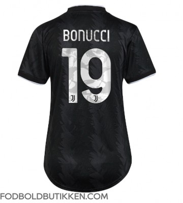 Juventus Leonardo Bonucci #19 Udebanetrøje Dame 2022-23 Kortærmet